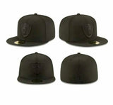 Las Vegas Raiders New Era Black/Black Fitted Hat