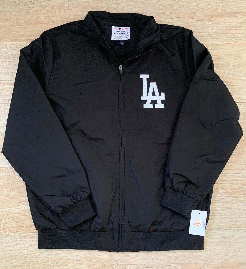 Los Angeles Dodgers Logo Zip Up Black Jacket – Time Out Sports