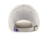 Los Angeles Dodgers 47 Brand Gray Monochrome Clean Up Adjustable Hat