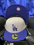Los Angeles Dodgers Gray/Blue New Era Fitted Hat