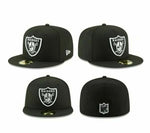 Las Vegas Raiders New Era Black Fitted Hat