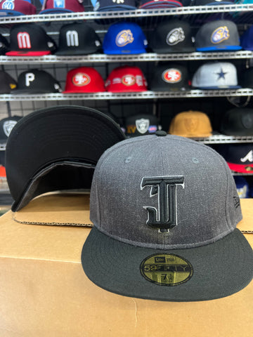 Toros De Tijuana Grey/Black New Era Fitted Hat