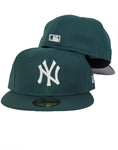 New York Yankees New Era Forest Green Fitted Hat