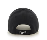 Los Angeles Dodgers 47 Brand MVP Black Velcro Strap Hat