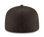 Las Vegas Raiders New Era Black/Black Fitted Hat