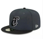 Tomateros De Culiacan Grey/ Black New Era Fitted Hat