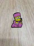 Bart Simpson “Pink Coat” Pin