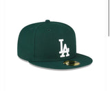 Los Angeles Dodgers Forest Green New Era 59Fifty On Field Fitted Hat