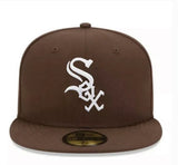 Chicago White Sox  Chocolate New Era 59Fifty On Field Fitted Hat