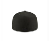 Los Angeles Dodgers New Era Black/Black Fitted hat