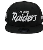 Las Vegas Raiders New Era Black/Silver Snapback