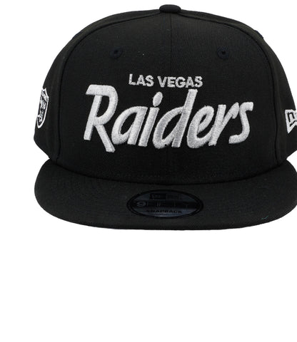 Las Vegas Raiders New Era Black/Silver Snapback