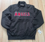 Los Angeles Angels Black Script Zip Up Jacket