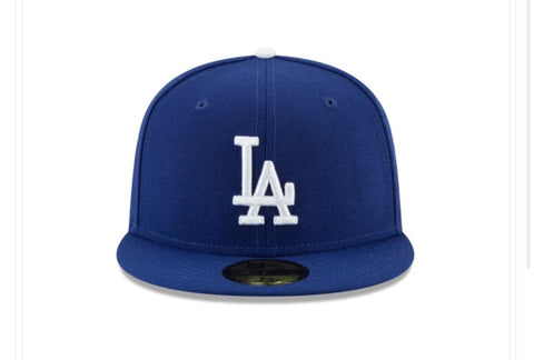 Los Angeles Dodgers Blue New Era 59Fifty On Field Fitted Hat