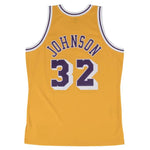 Los Angeles Lakers Magic Johnson Mitchell & Ness Yellow Swingman Jersey