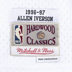 Philadelphia 76ers Allen Iverson Mitchell & Ness 1996-97 White Swingman Jersey